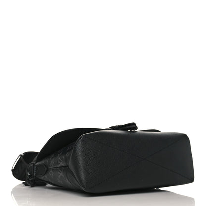 Louis Vuitton Monogram Eclipse Saumur Messenger NV Black 4 of 8