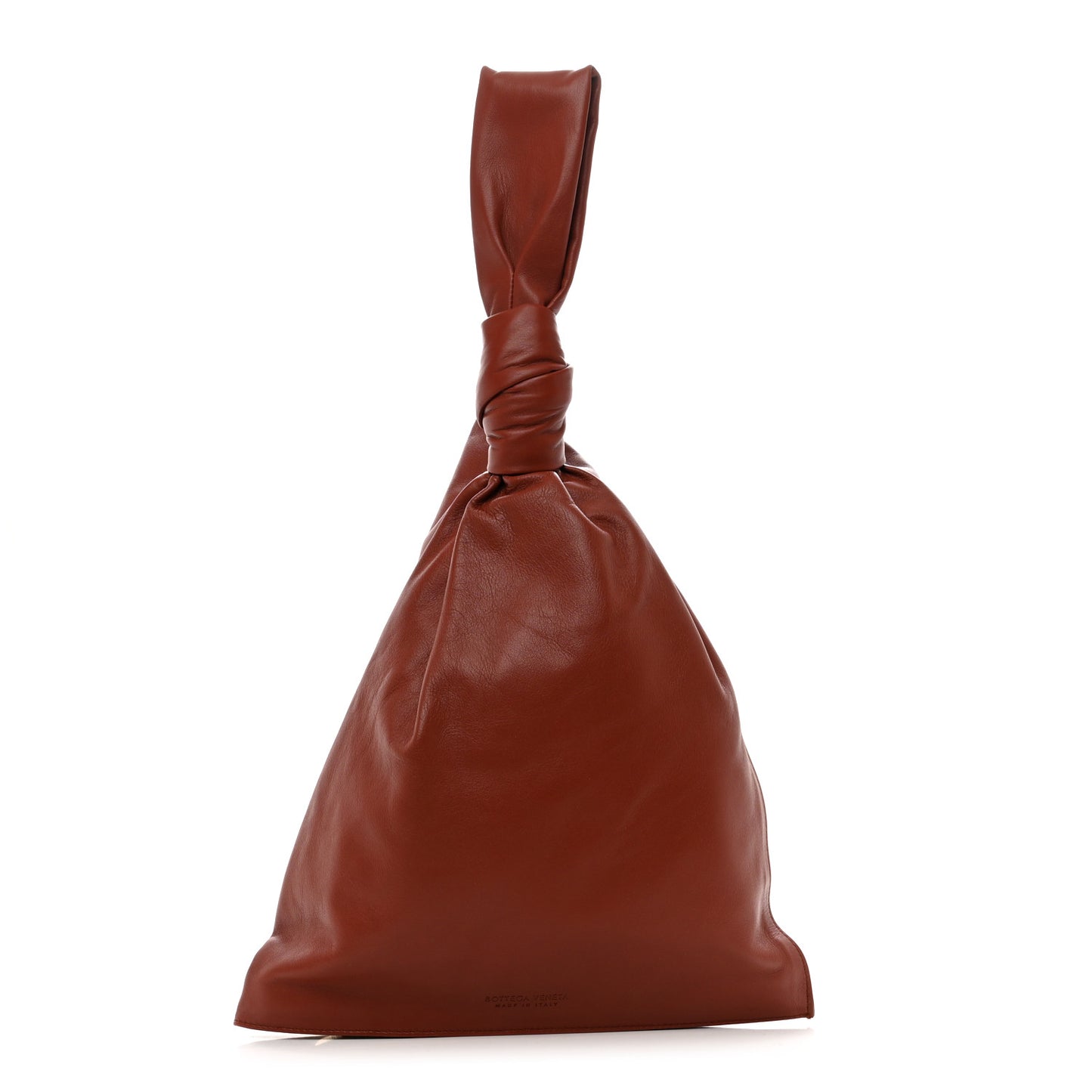 Supple Calfskin BV Twist Rust