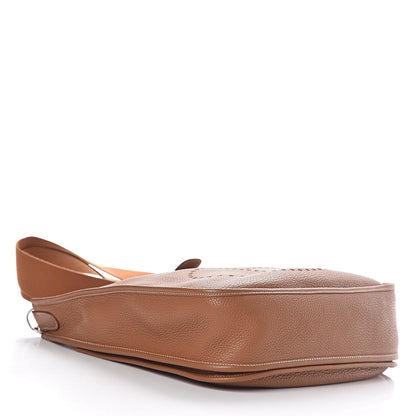 Hermes Taurillon Clemence Evelyne III GM Gold 4 of 13