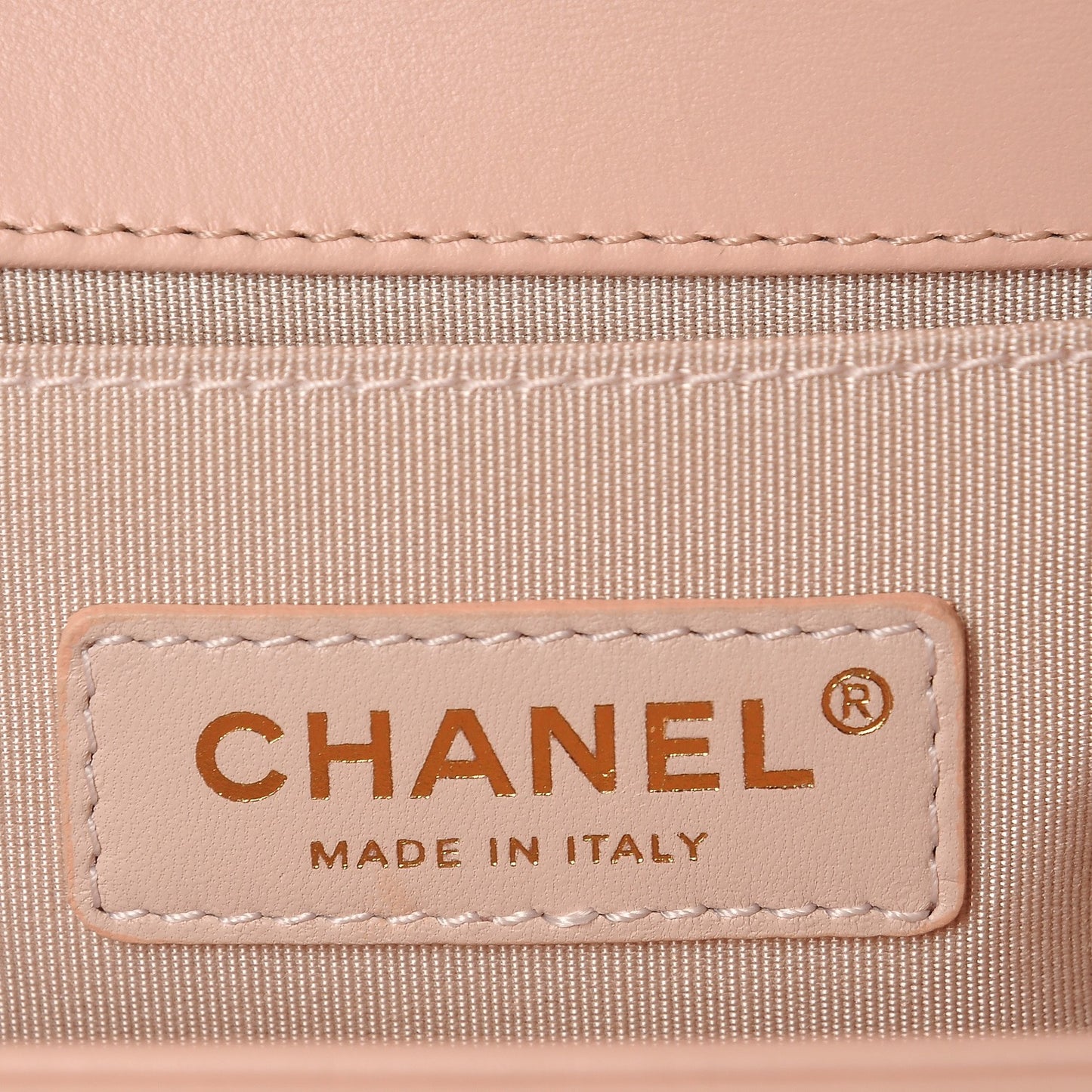 Calfskin Painted Chevron Embossed Medium Boy Flap Pink