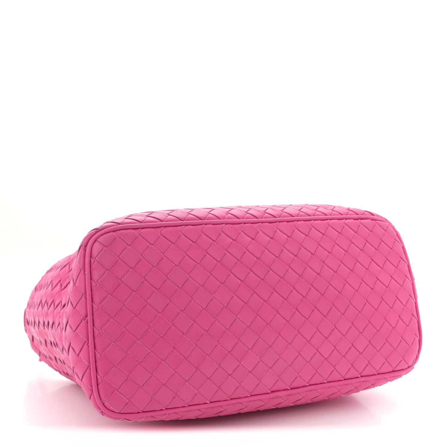 Bottega Veneta Nappa Intrecciato Small Shoulder Bag Rosa Shock 4 of 9