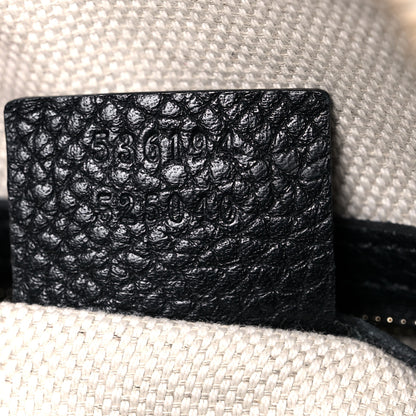 Gucci Pebbled Calfskin Large Soho Hobo Black 7 of 20