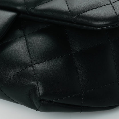 Chanel Calfskin Quilted CC Uniform Flap Belt Bag Black 11 of 11
