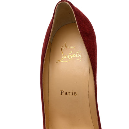 Christian Louboutin Suede So Kate 100 Pumps 37 Red 6 of 11