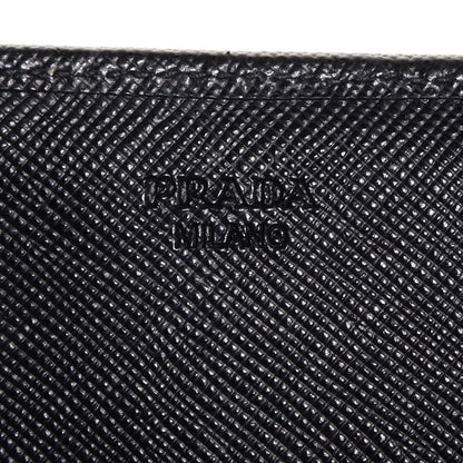 Prada Saffiano Bow Wallet Nero Black 6 of 8