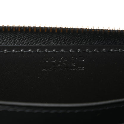 Goyard Goyardine Matignon Zip Around GM Wallet Black 6 of 8