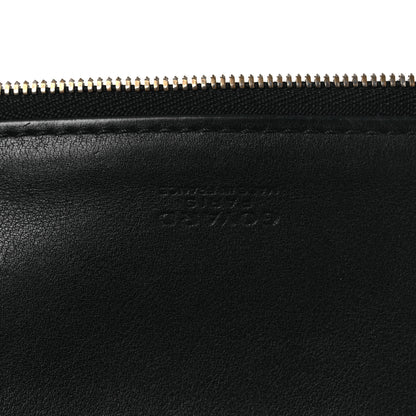 Goyard Goyardine Sainte Marie Soft Clutch Black 7 of 12