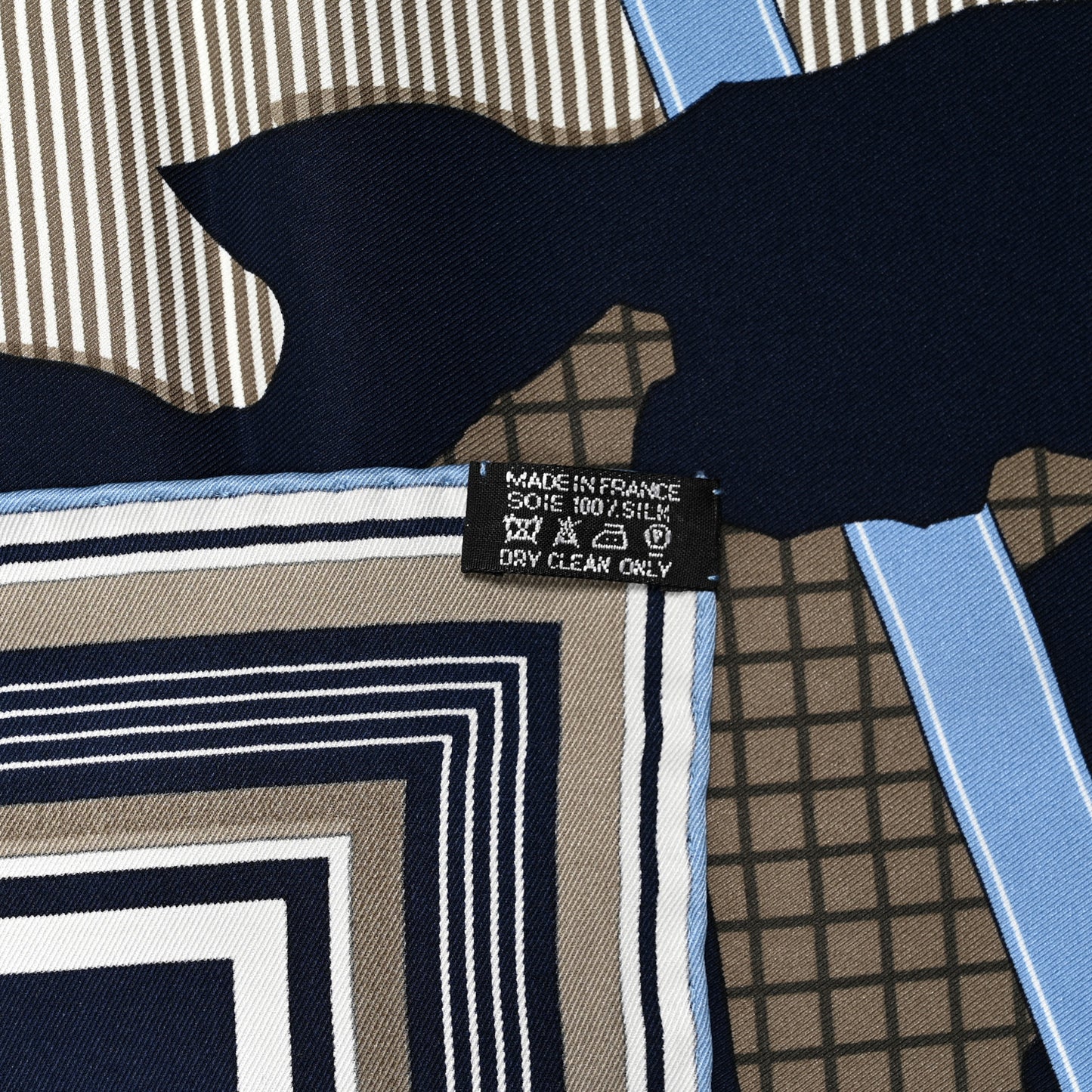 Silk Cotton Clan Equestre Scarf 70
