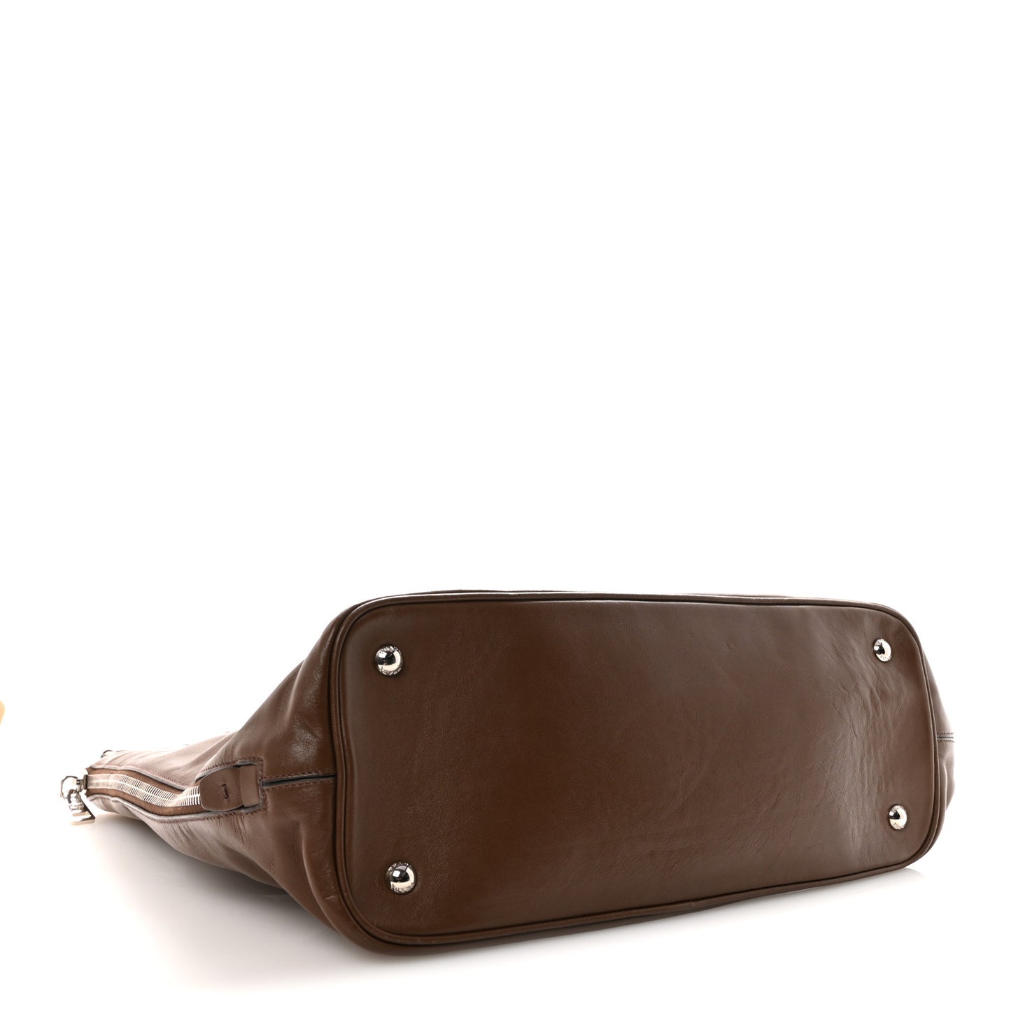 Soft Calf Shopping Tote Palissandro