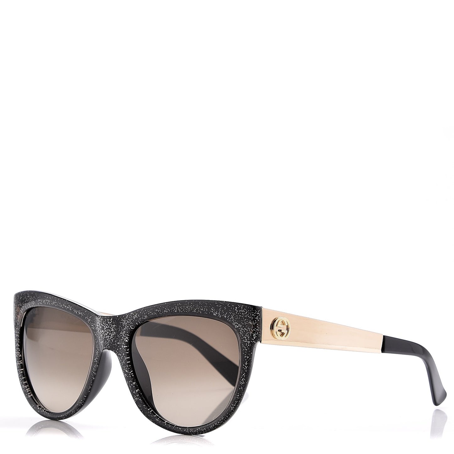 Glitter Cat Eye Sunglasses 3739/N/S Black