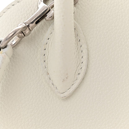 Balenciaga Grained Calfskin XXS Ville Top Handle Bag White Black 12 of 13