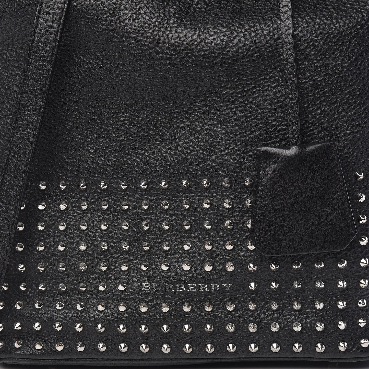 Calfskin Studded Medium Susanna Hobo Black