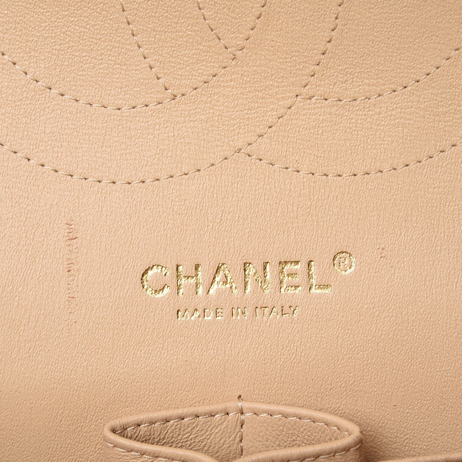 Chanel Caviar Quilted Jumbo Double Flap Beige Clair 6 of 8