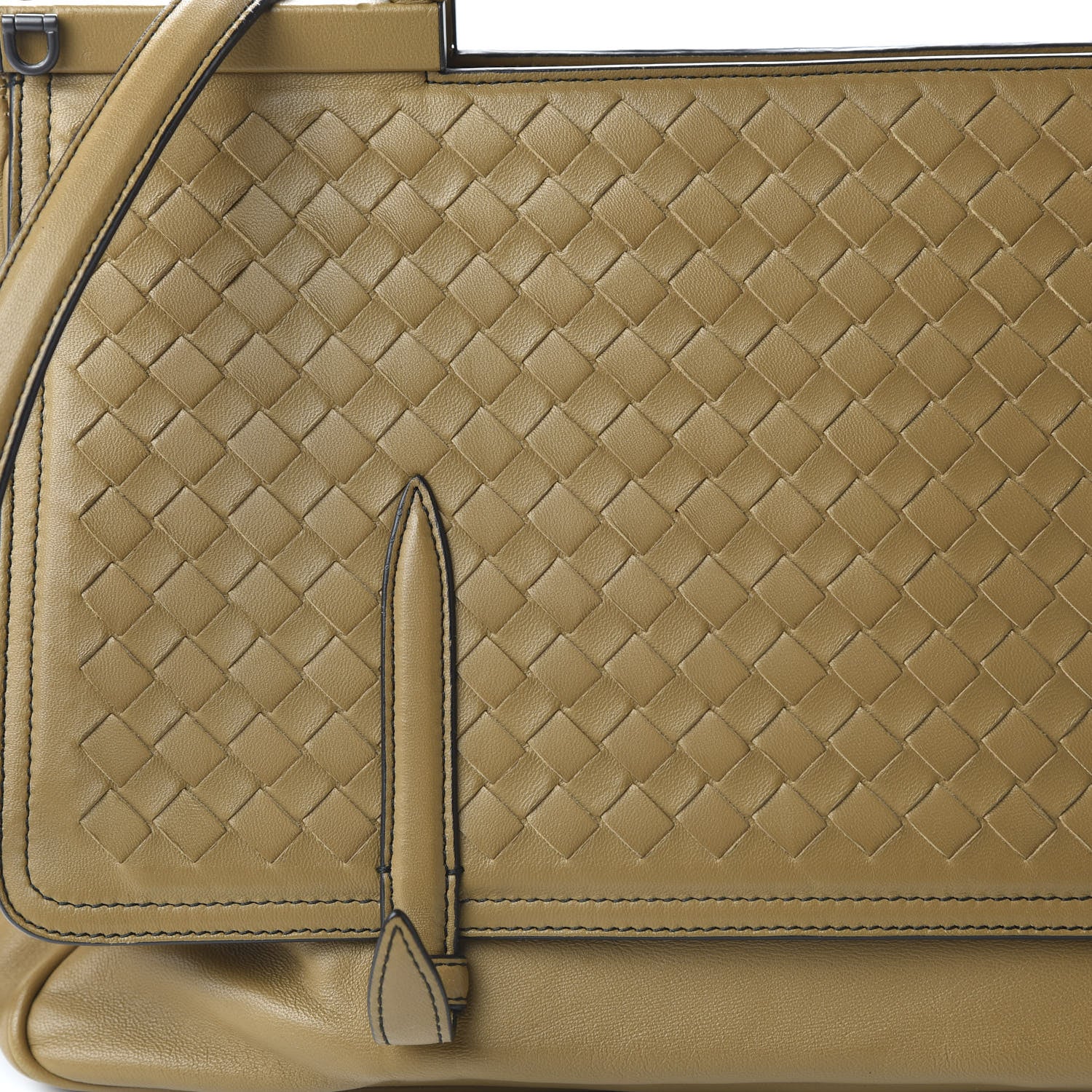 Bottega Veneta Nappa Intrecciato Medium Monaco Satchel Camel 9 of 9