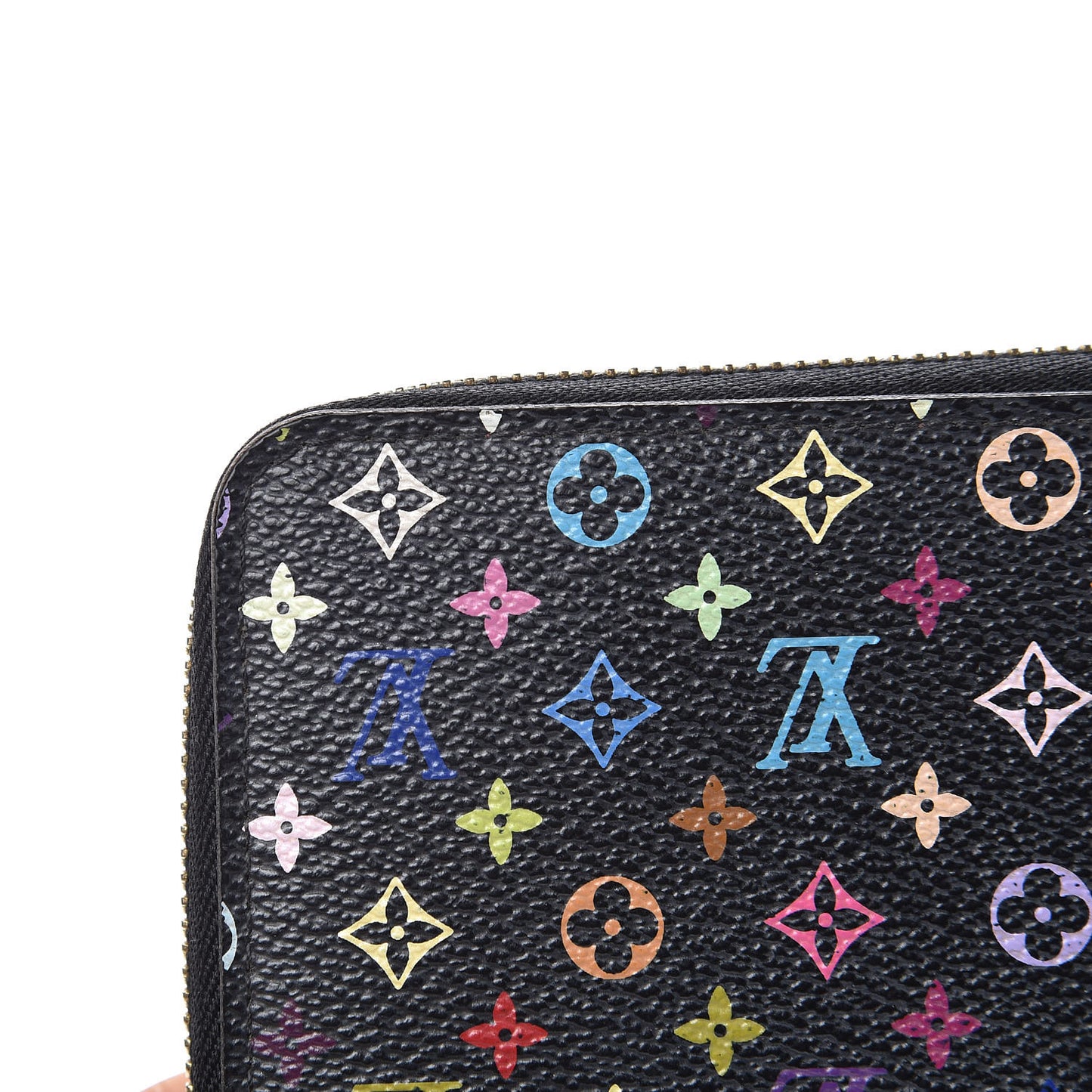 Monogram Multicolor Zippy Wallet Black Grenade