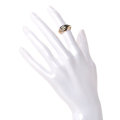 Cartier 18K Pink Yellow White Gold Classic Les Must De Cartier Trinity Ring 49 4.75 2 of 6