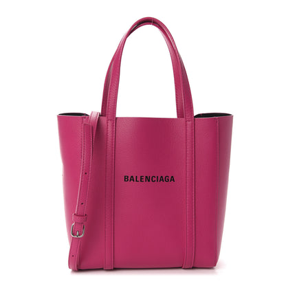 Balenciaga Calfskin XXS Everyday Tote Rose Magenta Black 1 of 9