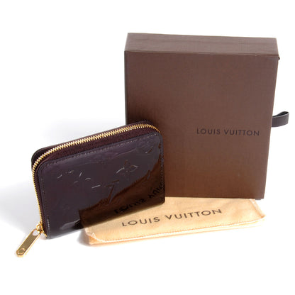 Louis Vuitton Vernis Zippy Coin Purse Wallet Amarante 5 of 8