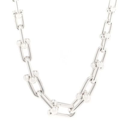 Tiffany Sterling Silver HardWear Graduated Link Necklace 1 of 3