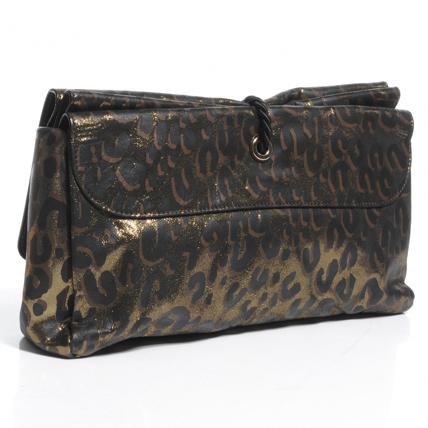 Louis Vuitton Leopard Nocturne African Queen Clutch 3 of 7