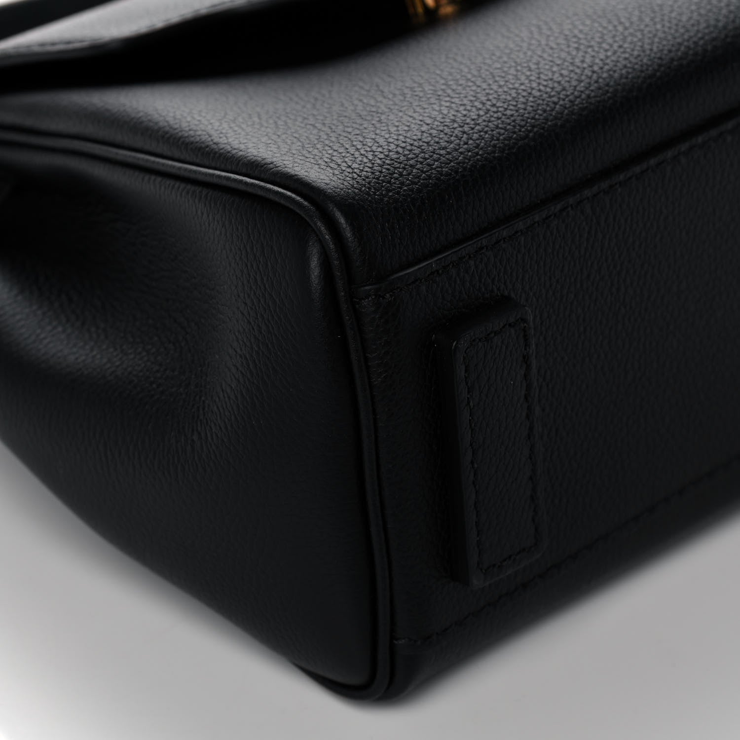 Versace Grained Calfskin Small La Medusa Top Handle Bag Black 8 of 12
