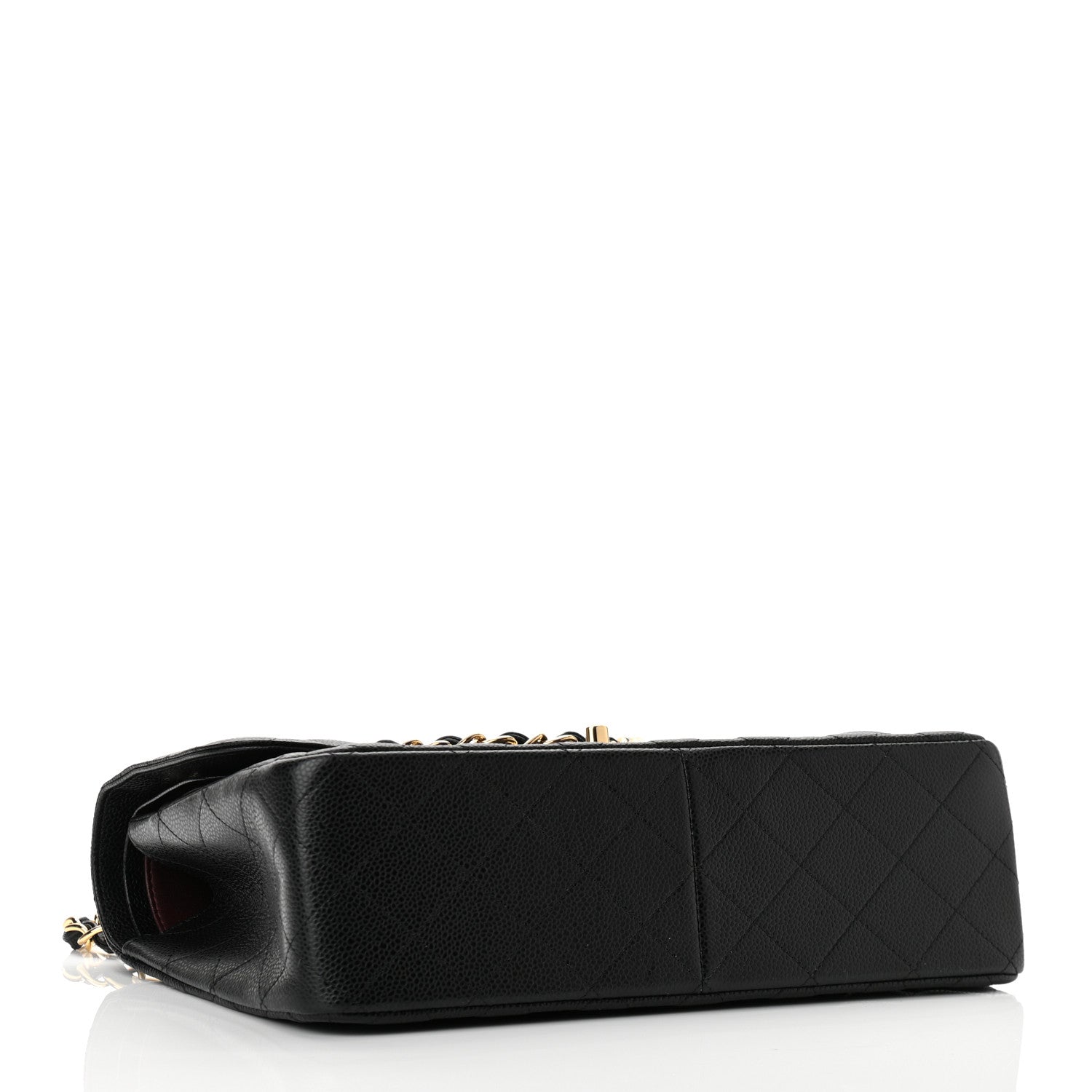 Chanel Caviar Quilted Jumbo Double Flap Black 5 of 10