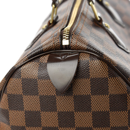 Louis Vuitton Damier Ebene Speedy 30 8 of 10