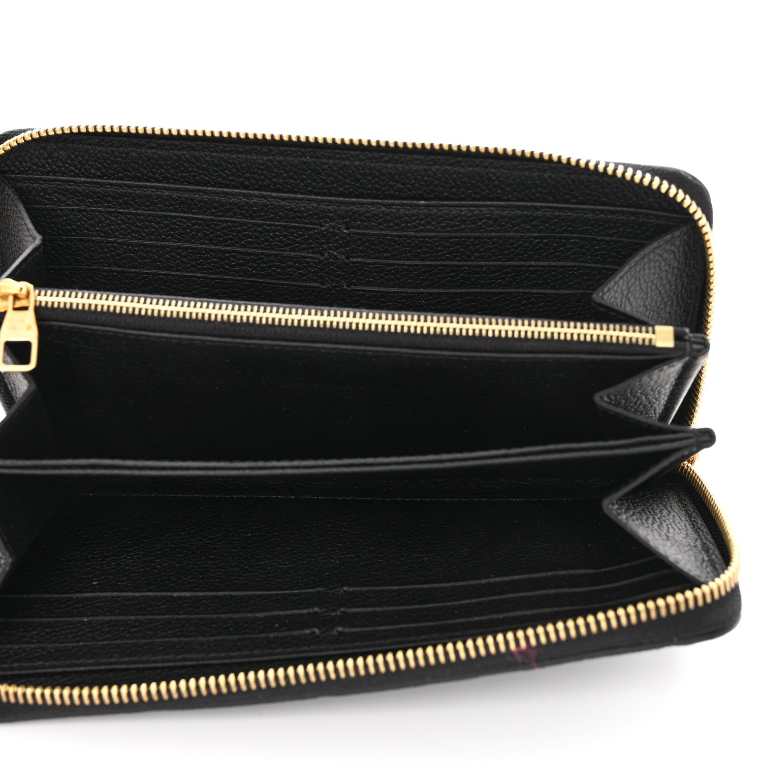 Louis Vuitton Empreinte Zippy Wallet Black 5 of 7