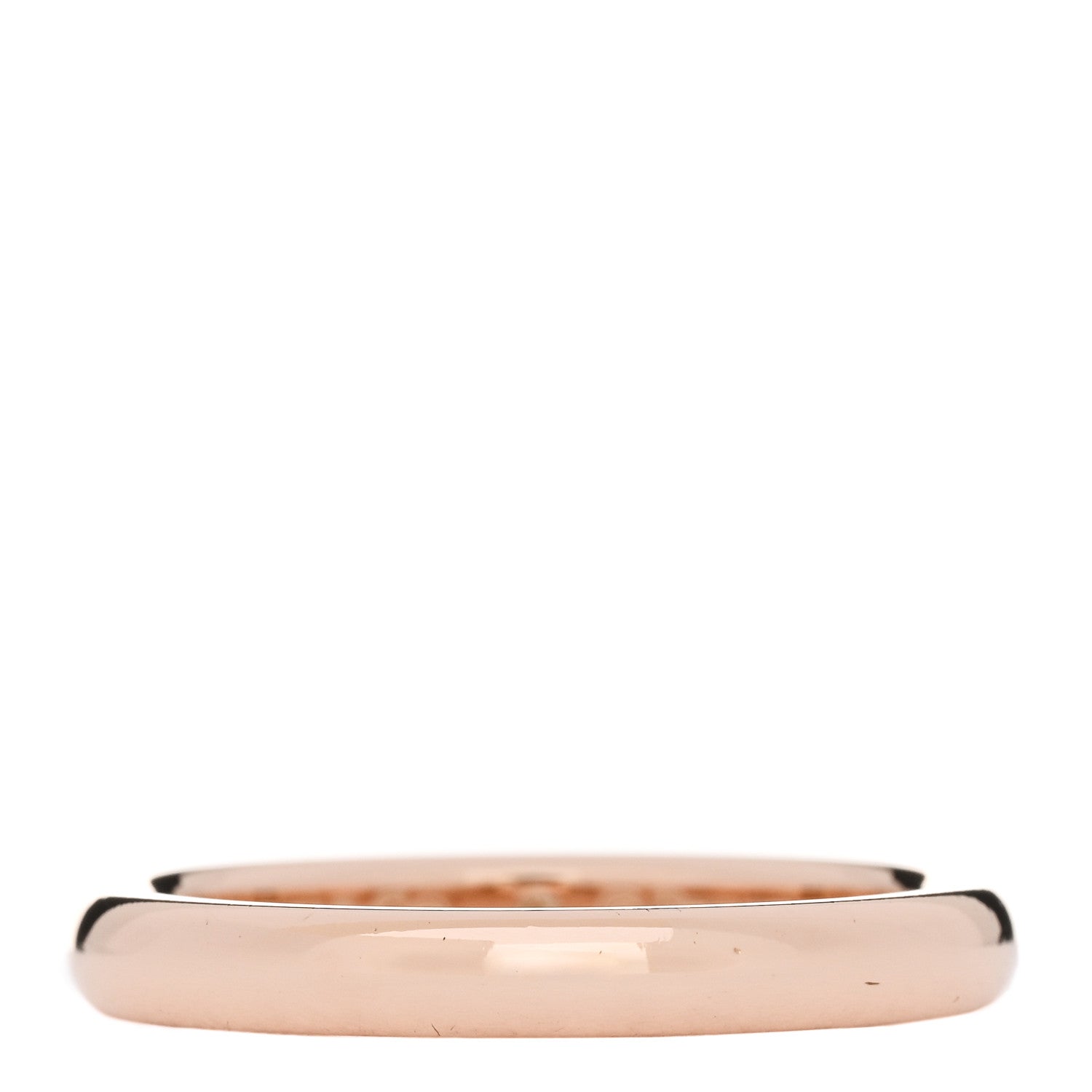 Tiffany 18K Rose Gold Diamond Elsa Peretti Band Ring 56 7.5 3 of 5
