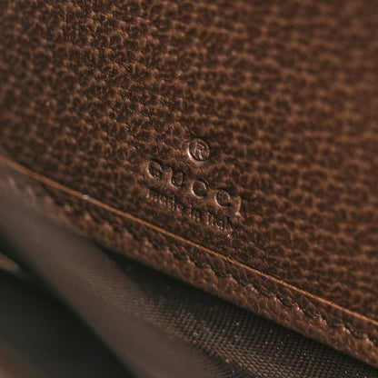 Gucci GG Supreme Monogram Web Ophidia Zip Around Wallet Brown 6 of 8