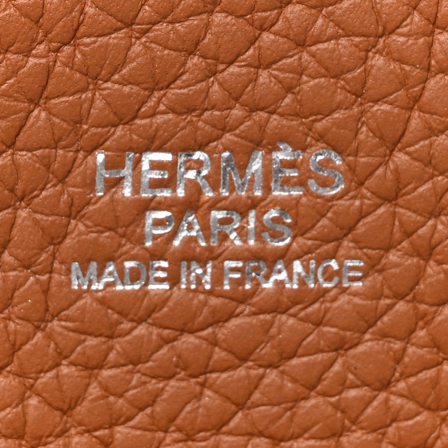 Hermes Taurillon Clemence Evelyne III GM Gold 6 of 7