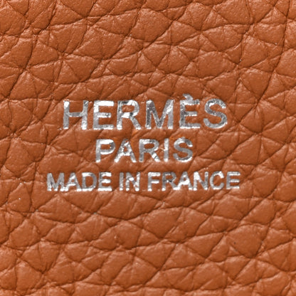 Hermes Taurillon Clemence Evelyne III GM Gold 6 of 7