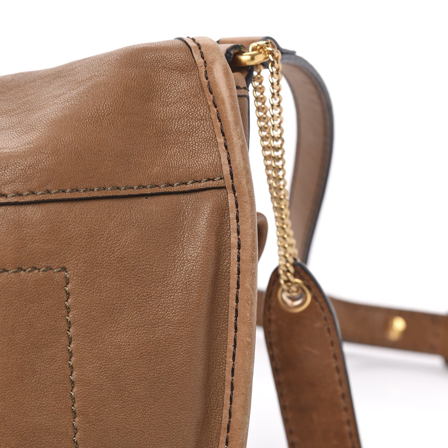 Burberry Calfskin Small Merrow Bag Straw 11 of 12