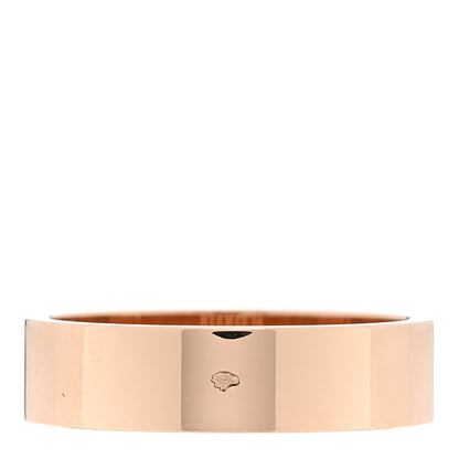 Hermes 18K Rose Gold Diamond PM Kelly Ring 54 7 3 of 5