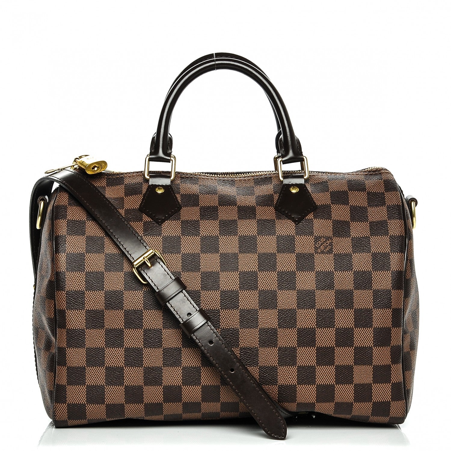 Louis Vuitton Damier Ebene Speedy Bandouliere 30 1 of 7