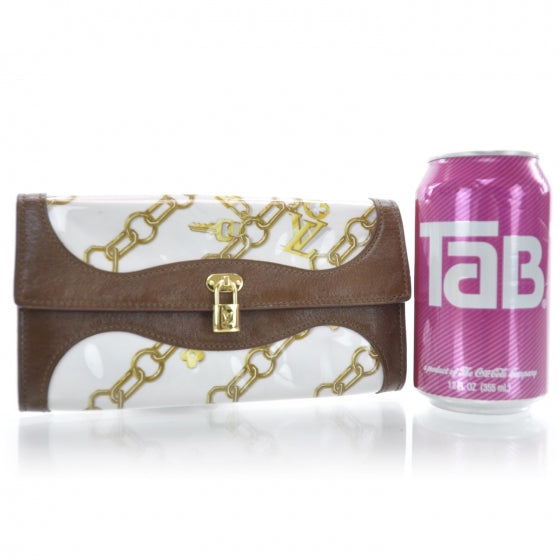Louis Vuitton Monogram Charms Cabas Porte-Monnaie Wallet White 2 of 10