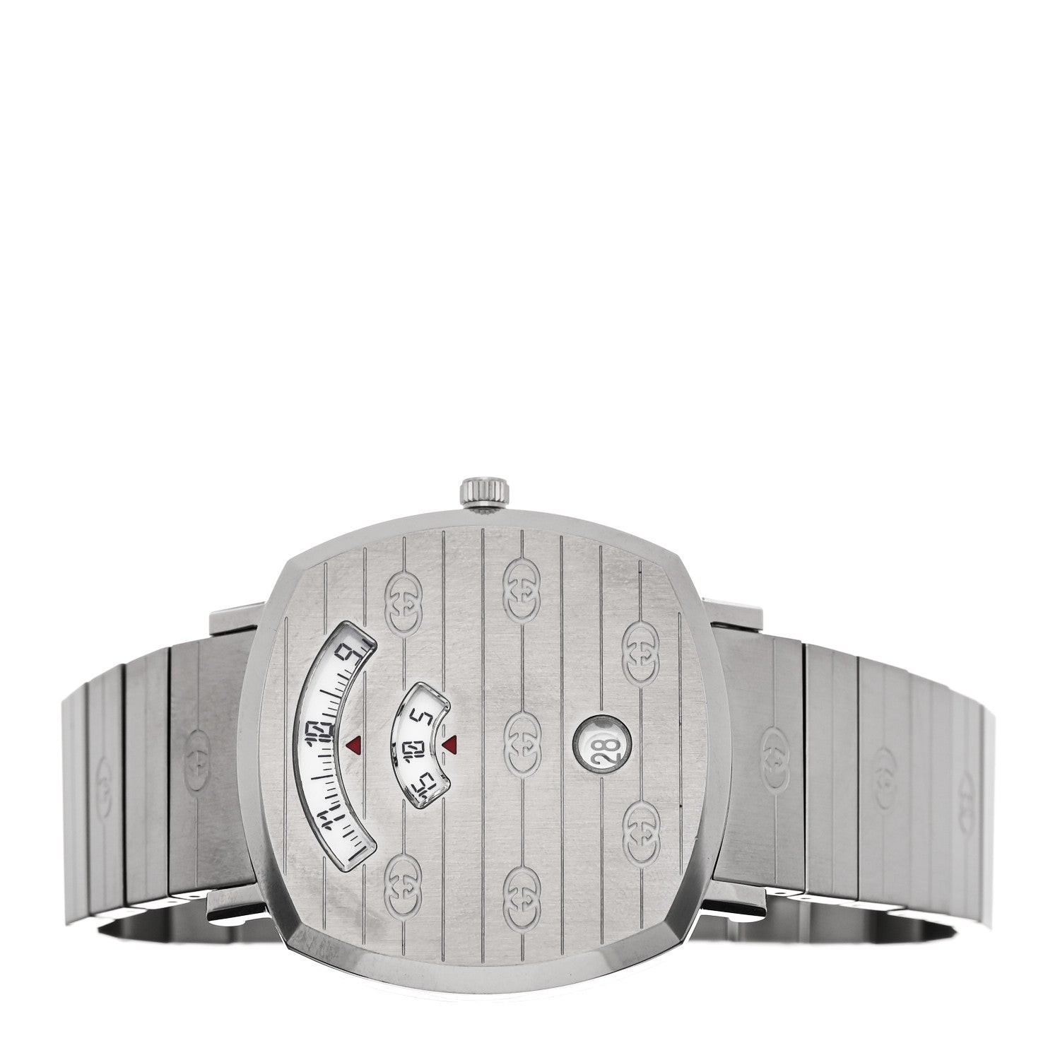 Gucci Stainless Steel 38mm Grip Quartz Watch 2 of 5