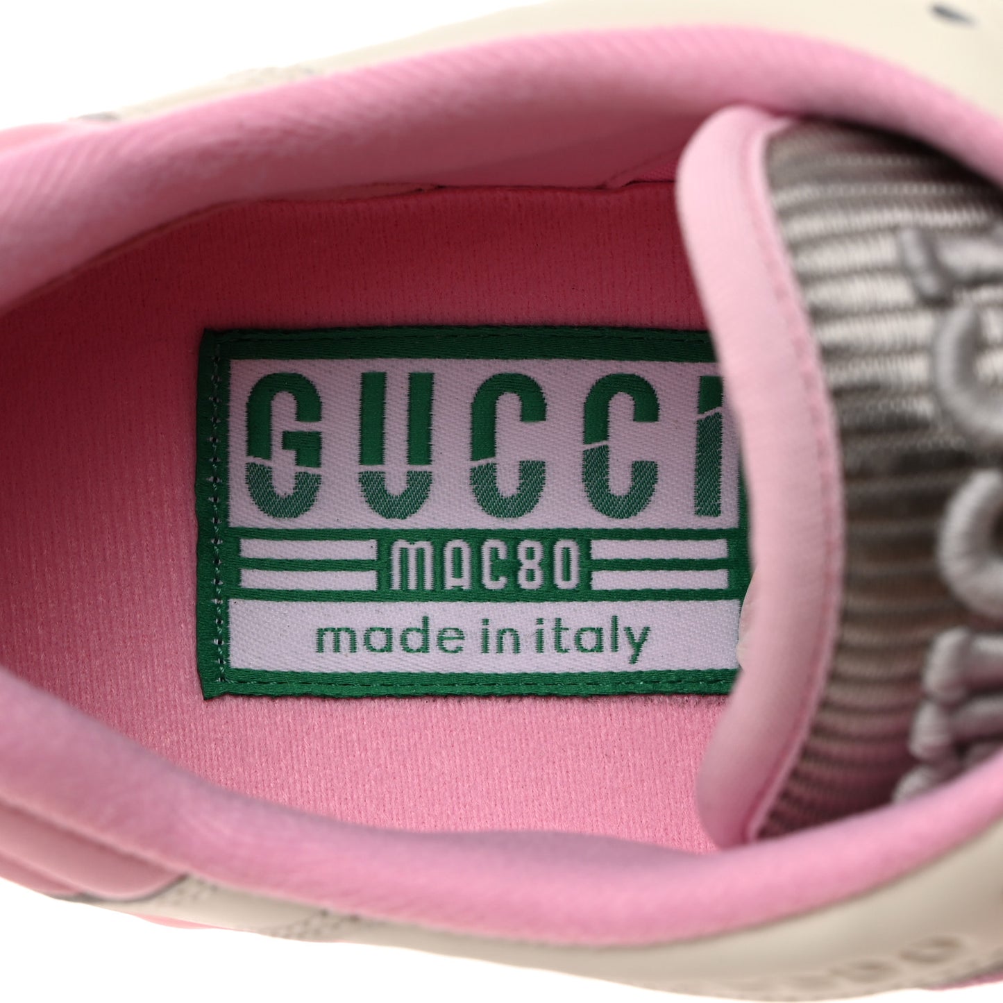 Dali Soft Calfskin Womens Mac80 Sneakers 38 Off White Grey Sky Light Rose