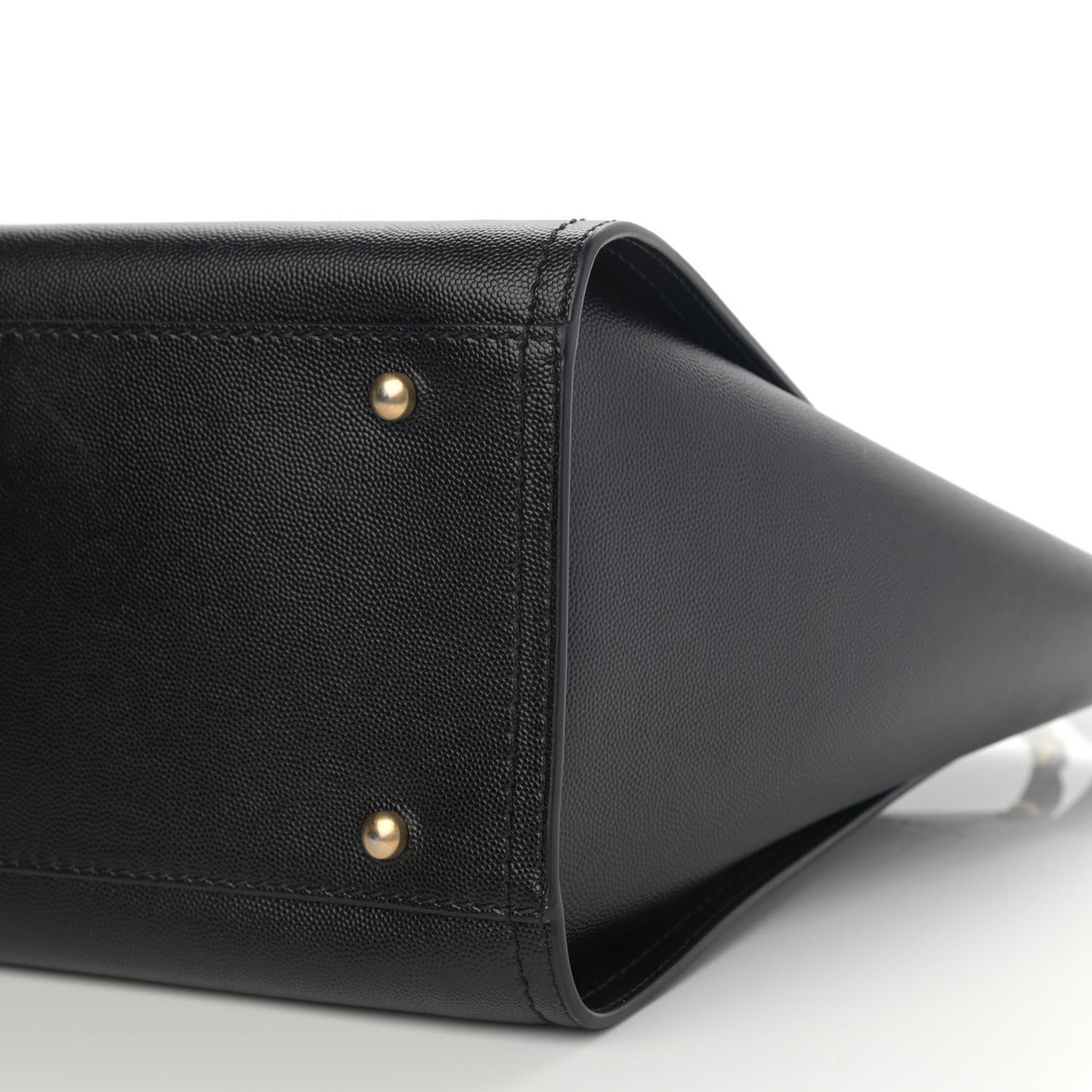 Caviar Small Studded Deauville Tote Black