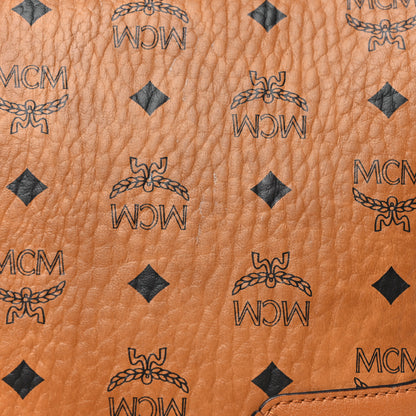 MCM Visetos Small Klara Hobo Cognac 11 of 11