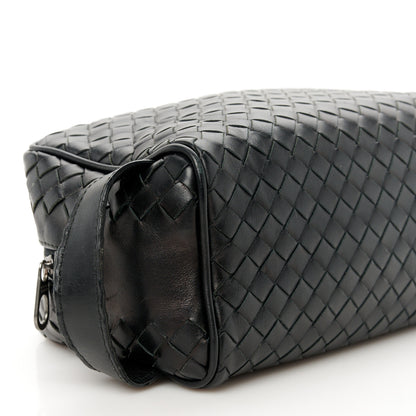 Bottega Veneta Nappa Intrecciato Travel Pouch Clutch Black 10 of 11