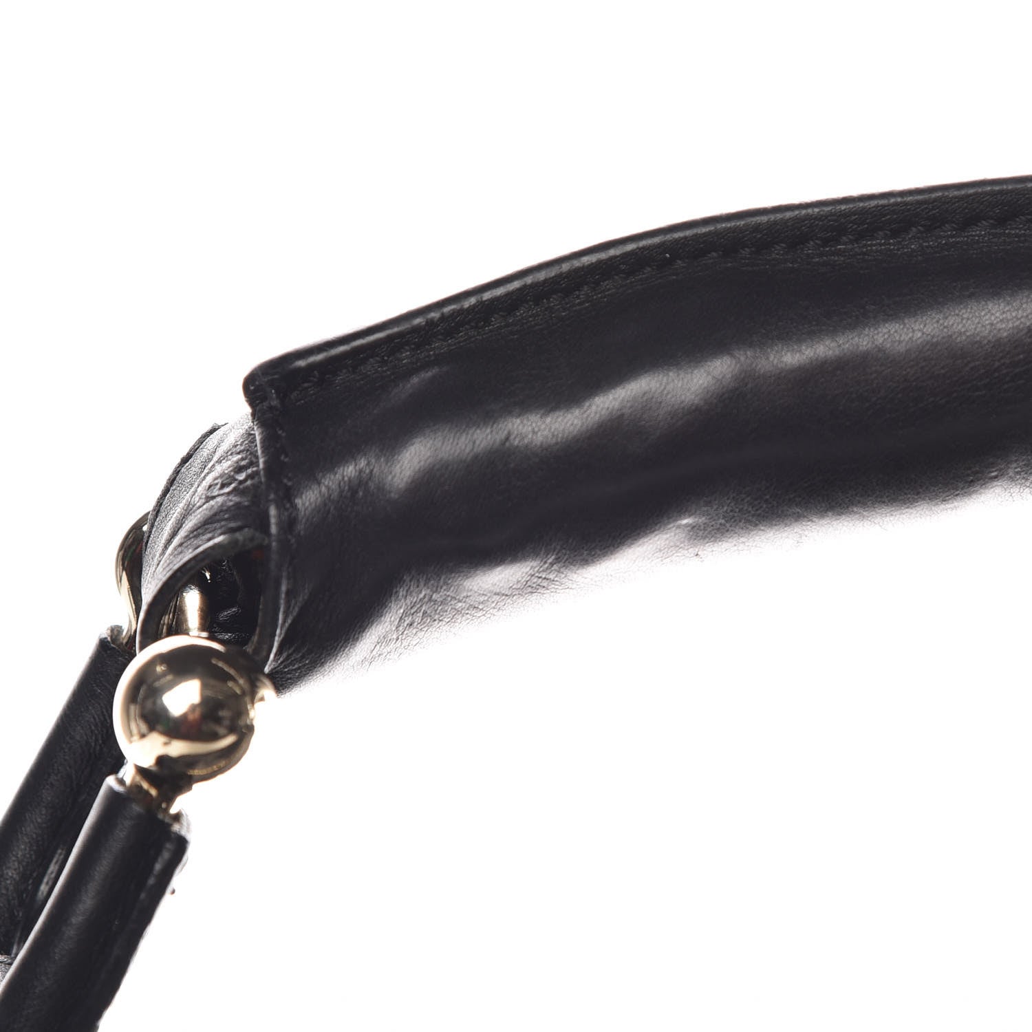 Burberry Calfskin Buckle Hobo Black 12 of 13