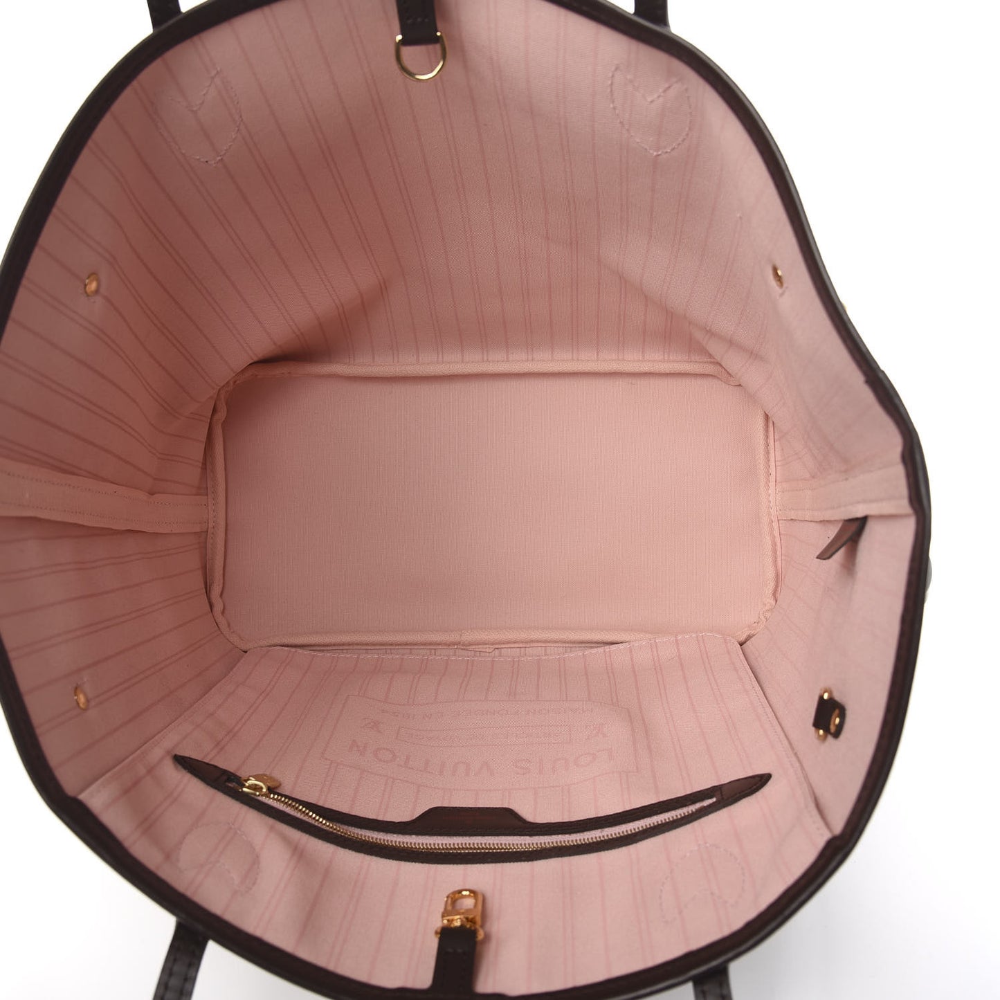 Damier Ebene Neo Neverfull MM Rose Ballerine