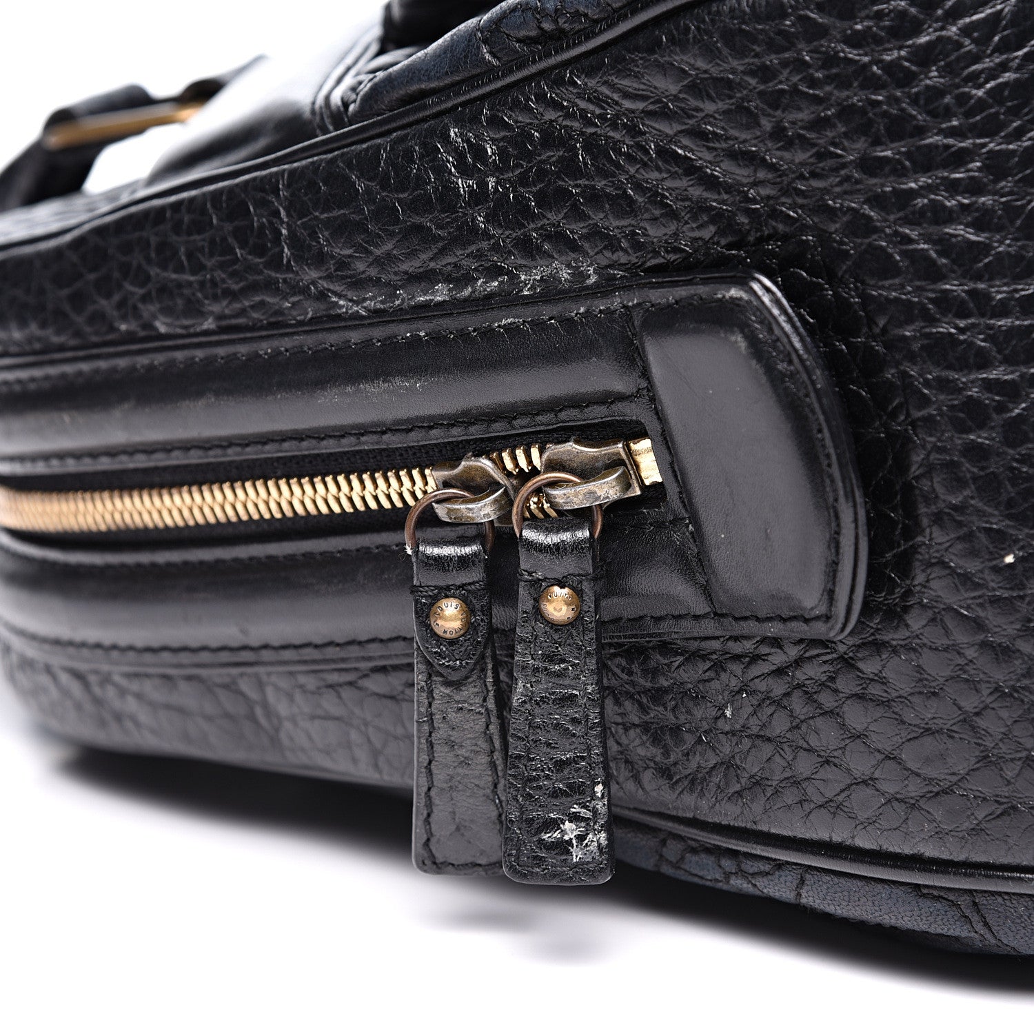 Louis Vuitton Lambskin Vienna Mizi Black 11 of 12