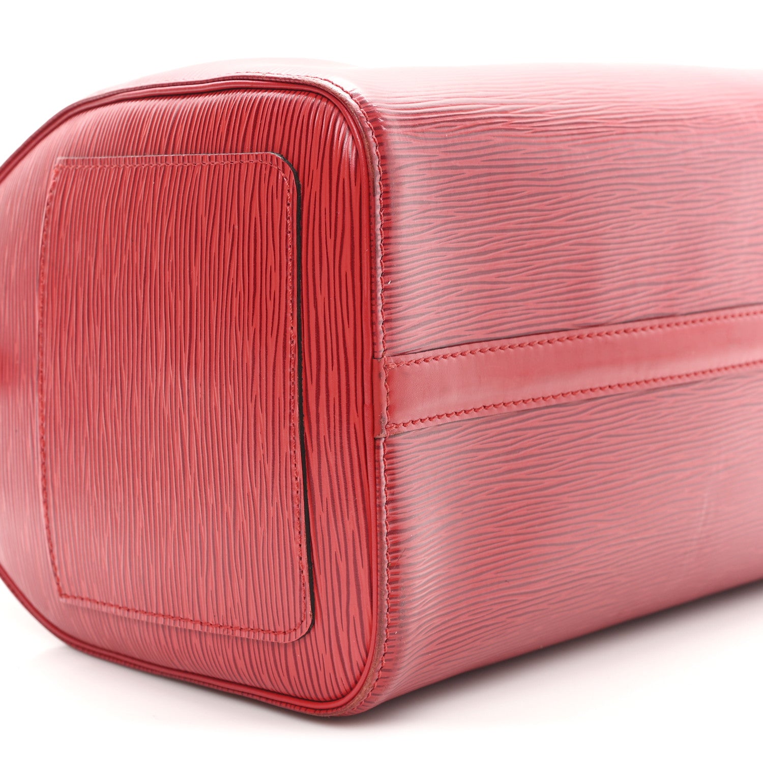 Louis Vuitton Epi Speedy 30 Castillan Red 9 of 10