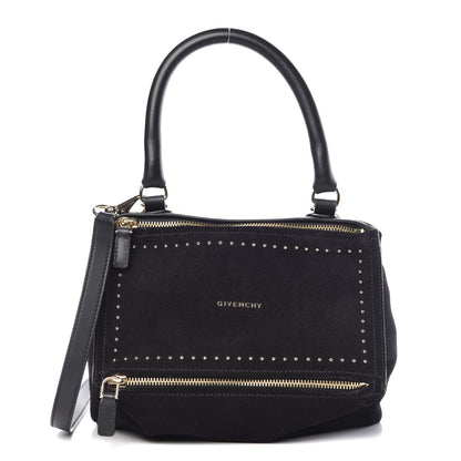 Givenchy Suede Studded Small Pandora Black 1 of 11