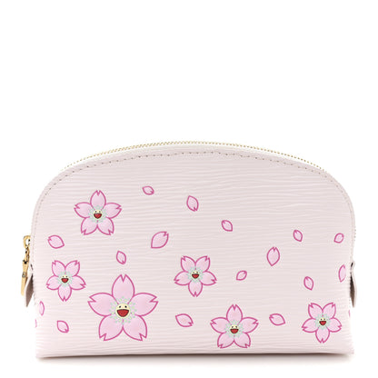 Louis Vuitton LV X TM Epi Cherry Blossom Cosmetic Pouch Pink 1 of 8