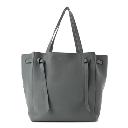 Celine Soft Grained Calfskin Small Belt Cabas Phantom Storm 1 of 10