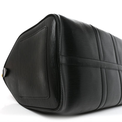 Louis Vuitton Epi Keepall 45 Black Black 7 of 8