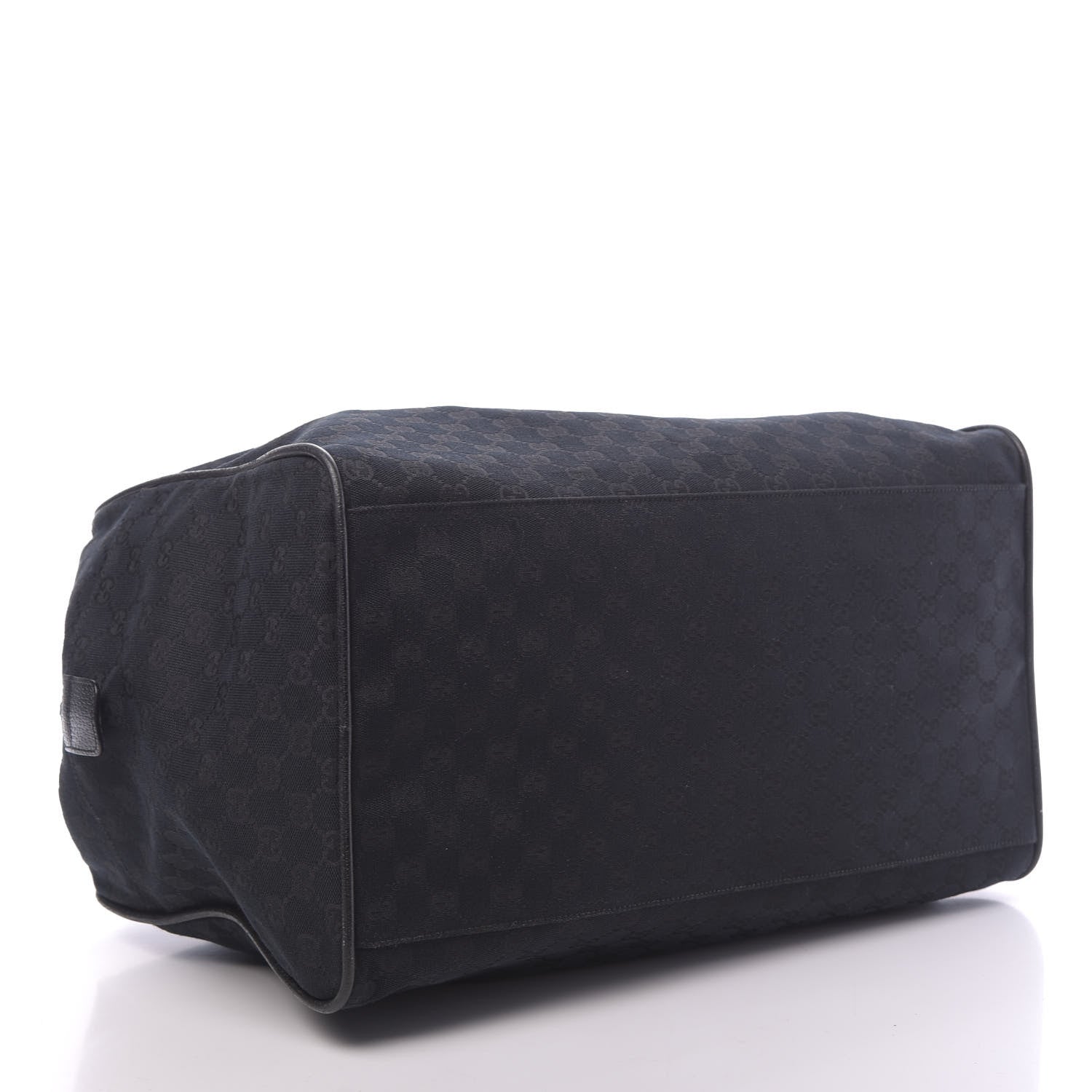 Gucci GG Monogram Web Medium Collapsible Carry On Duffle Black 4 of 11